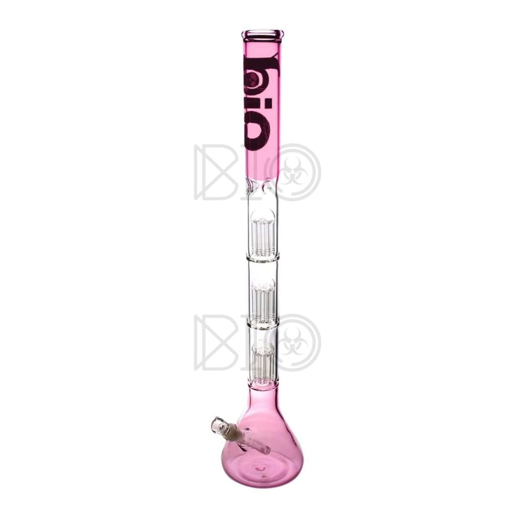 Triple Tree Beaker - Pink Bong